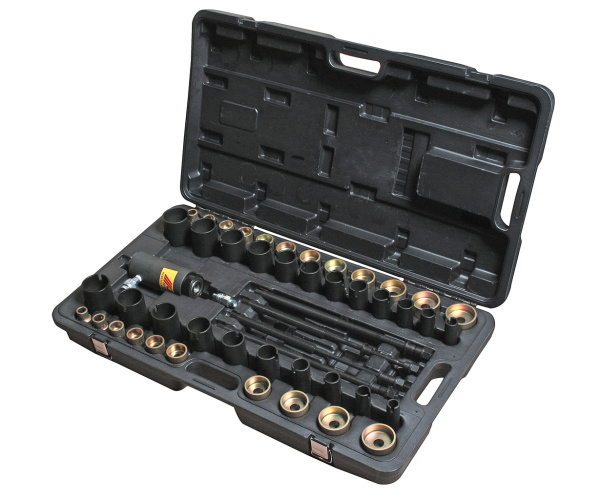 Набор съемников сайлентблоков универсальный с гидравлическим приводом в кейсе JTC 4704