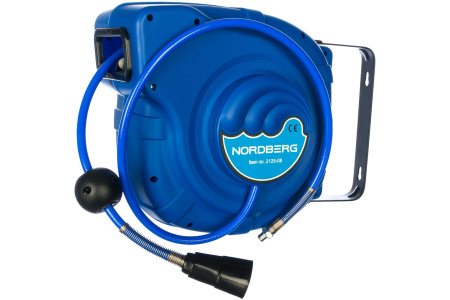 Шланг на самоскручивающейся катушке 25 м NORDBERG 2125-08