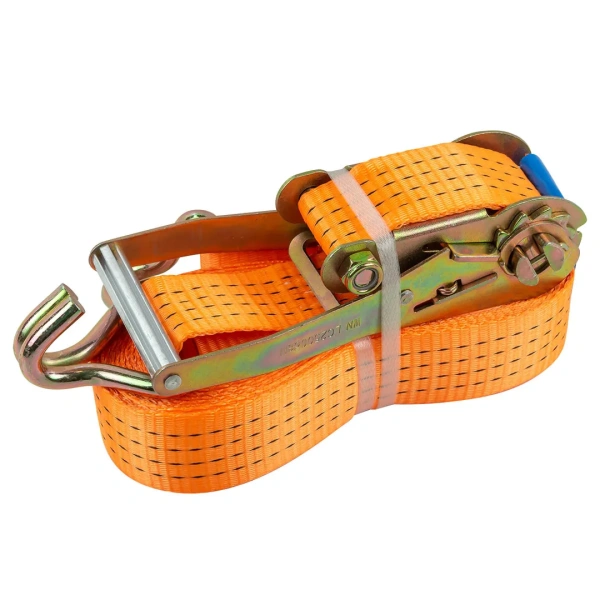 Ремень для крепления грузов 5т с храповым механизмом 10м