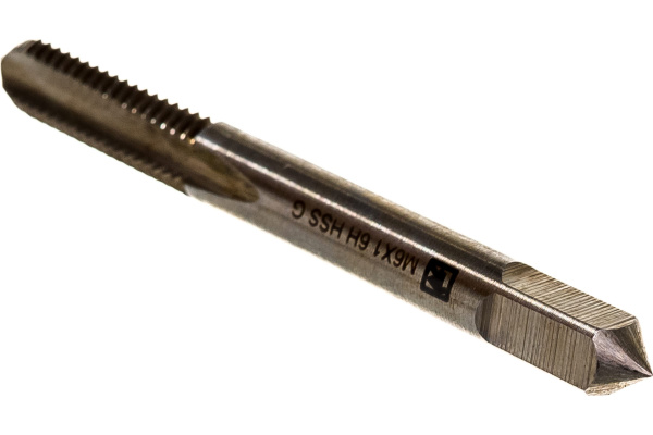 Набор метчиков MT61S2, T-COMBO двухпроходных ручных универсальных М6х1.0, HSS-G, 2 шт.