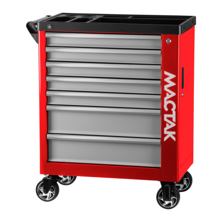 Набор инструментов ПРОФИ в красной тележке МАСТАК 50-07299R (299 предметов)