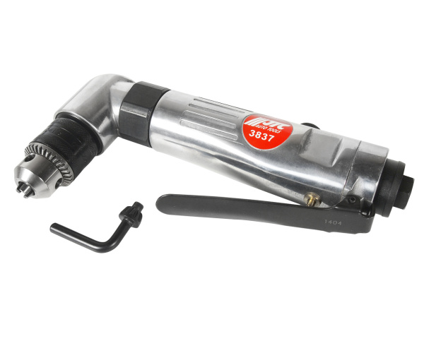 Дрель пневматическая угловая JTC 3837 (10мм 1600об/мин. 90PSI)