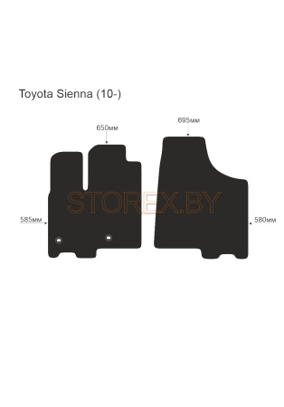 Toyota Sienna (10-) copy