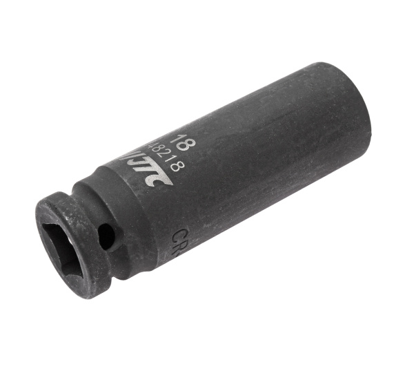 Головка торцевая ударная глубокая JTC 448218 (1/2", 18 мм, L=82 мм)