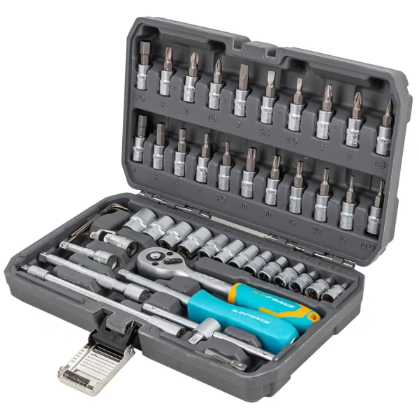 Набор инструмента 46пр. 1/4''(6-гр.)(4-14мм)