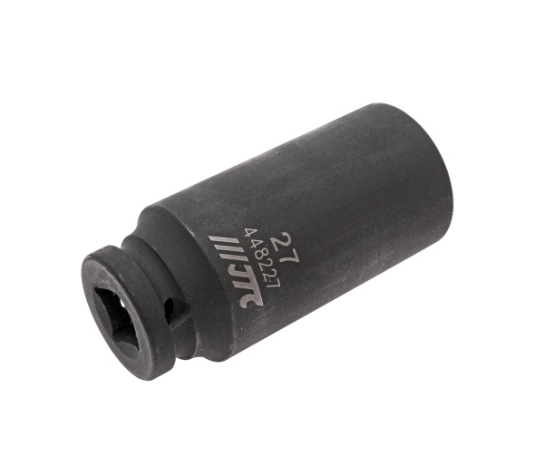 Головка торцевая ударная глубокая JTC 448227 (1/2", 27 мм, L=82 мм)