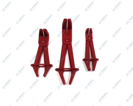 Набор изогнутых под 90° зажимов для патрубков и шлангов(3 предмета) Хорекс Авто HZ 25.1.115S