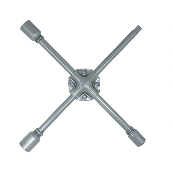 Ключ балонный ''крест''усиленный 17x19x21x1/2мм(360) 12X01404