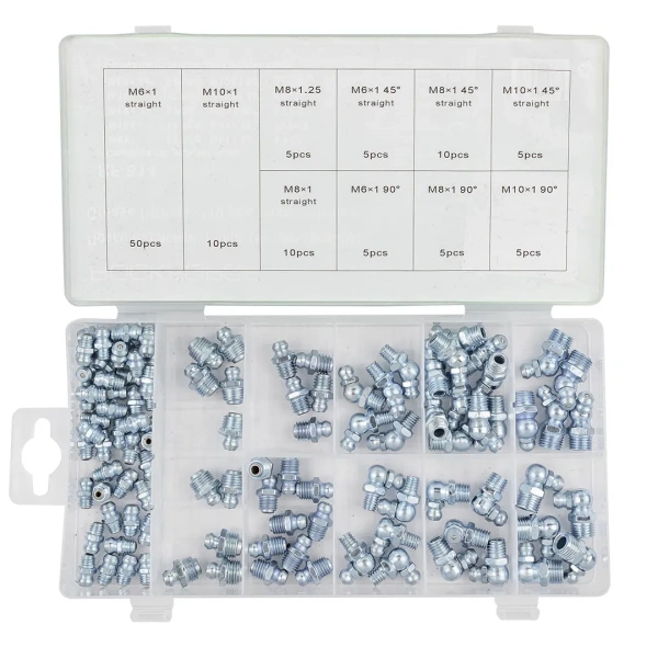 Пресс-масленки, 110пр. (метрич. резьба)