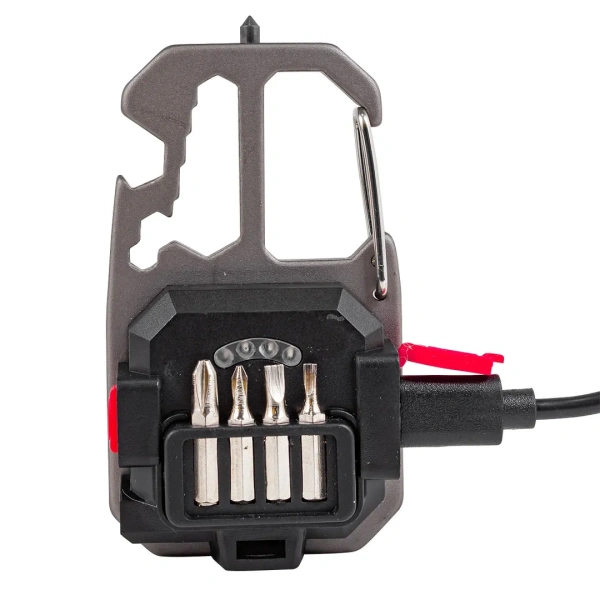 Фонарь портативный многофункциональный (светодиод COB, 7 режимов освещения, 3.7V, 5W, IP64)