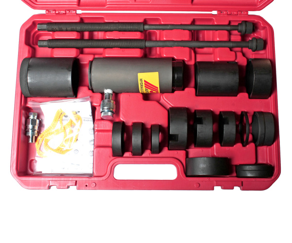 Приспособление для снятия и установки сайлентблоков с гидравл. приводом комплект  (МERCEDES, BMW)