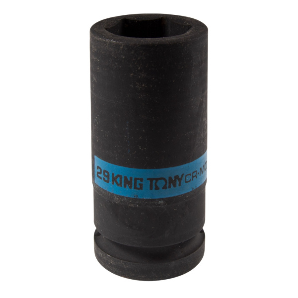 KING TONY Головка торцевая ударная глубокая шестигранная 3/4", 29 мм