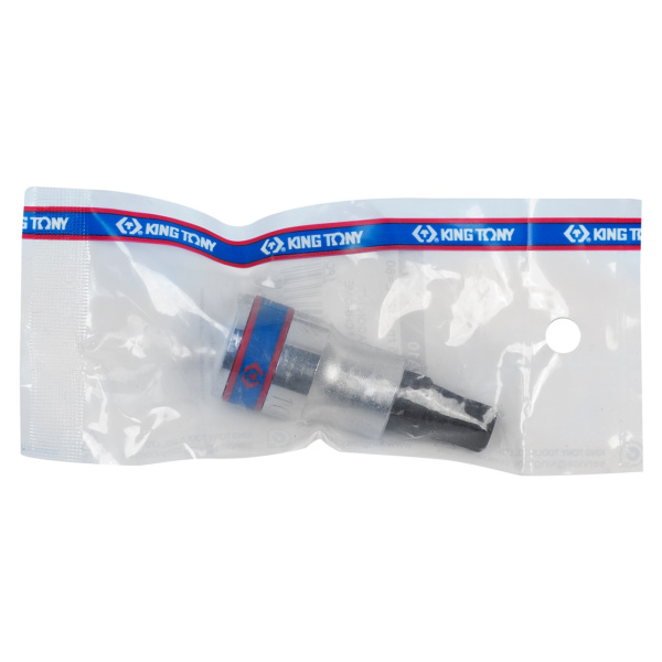 Насадка (бита) торцевая 1/2", Pentagon, 10 мм, L = 60 мм, пятигранная KING TONY 402A10