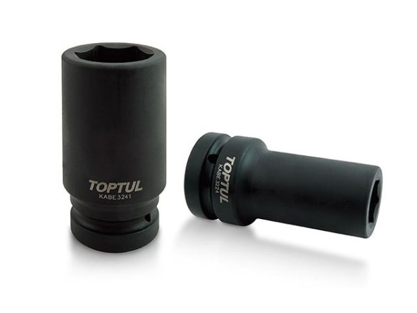 Головка ударн. 1" 22мм 6гр. глубокая TOPTUL