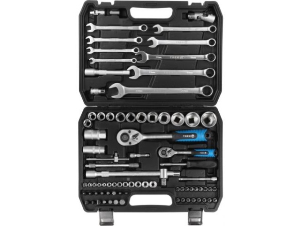 Набор головок и ключей 82пр. TREK