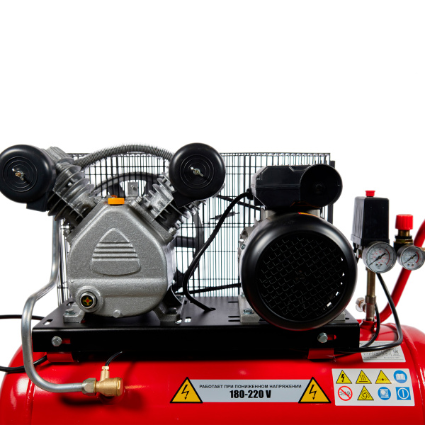 Компрессор поршневой ROSSVIK СБ4/С-50.LB24А (360 л/мин, 10 бар, ресивер 50 л, 220 В/2,2 кВт)
