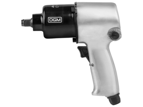Пневмогайковерт 1/2" DGM DTW-7012 с лубрикатором и головками