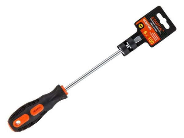 Отвертка "-" 6,0x150мм SL STARTUL PROFI (ST3031-615)