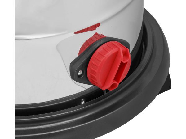 Пылесос WORTEX VC 2015-2 WS в кор. 1200 Вт, 20 л, провод 4 м, шланг 3 м (без доп. розетки, 4 кг, 32 мм диаметр шланга)