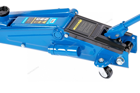 Домкрат подкатной 3 тонн высота подъема 150-530 мм с проставкой NORDBERG N32031L