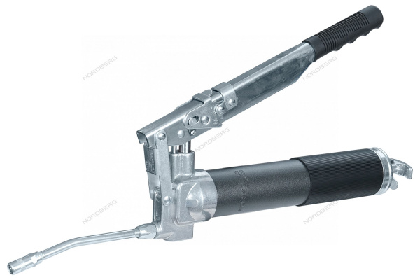 Шприц NORDBERG NO2403 2-х плунжерный для густой смазки, с переключением плунжеров, 400мл