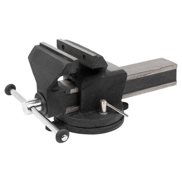 Тиски стальные поворотные с наковальней 6''-150мм