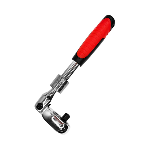 Трещотка с шарниром 1/4" телескопическая 72 зуба Гамматест GT1Y018