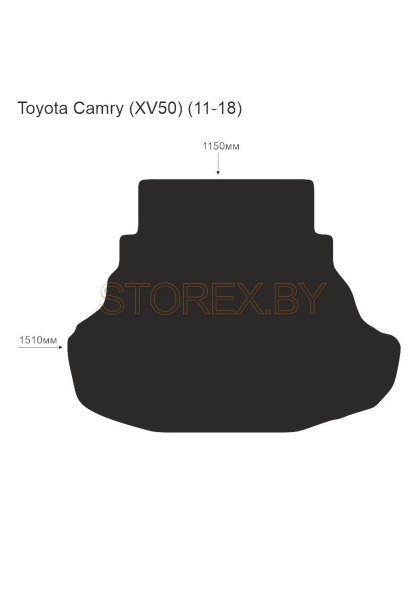 Toyota Camry (XV50) (11-18) Багажник copy