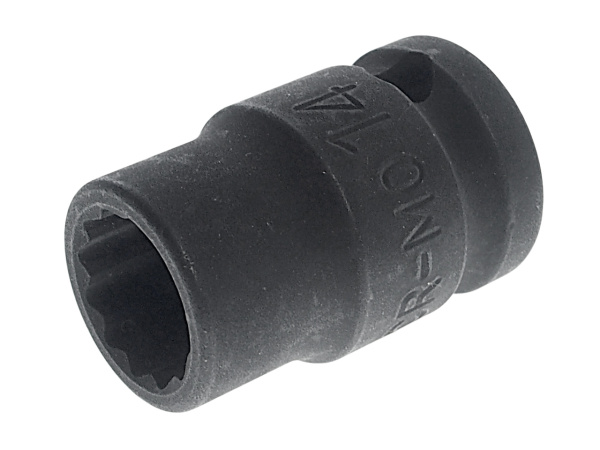 Головка торцевая 12-ти гранная ударная JTC 443914 (1/2", 14 мм, L=38 мм)