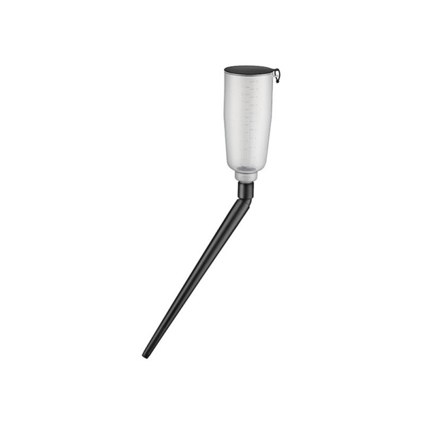 Воронка с изогнутым сливом МАСТАК 135-00005, полипропиленовая