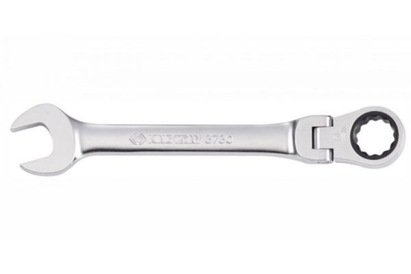 Ключ трещоточный комбинированный с шарниром 16 мм KING TONY 373016M