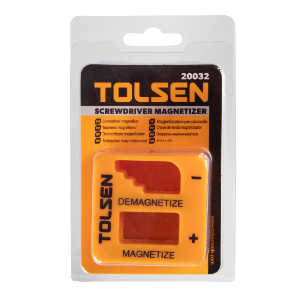 Намагничиватель-размагничиватель для наконечников отверток TOLSEN TT20032