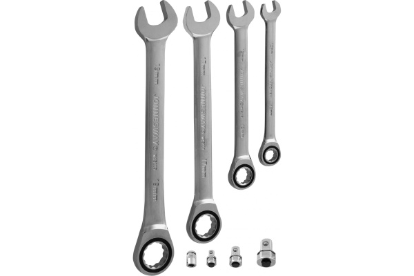 Набор комбинированных трещоточных ключей JONNESWAY W45508S (8 предметов)