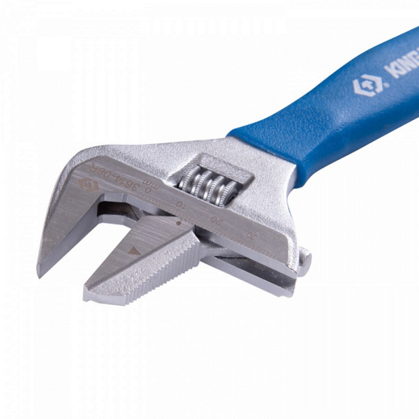 Ключ разводной KING TONY 3614-08, 212 х 38 мм, с изменяемой губкой