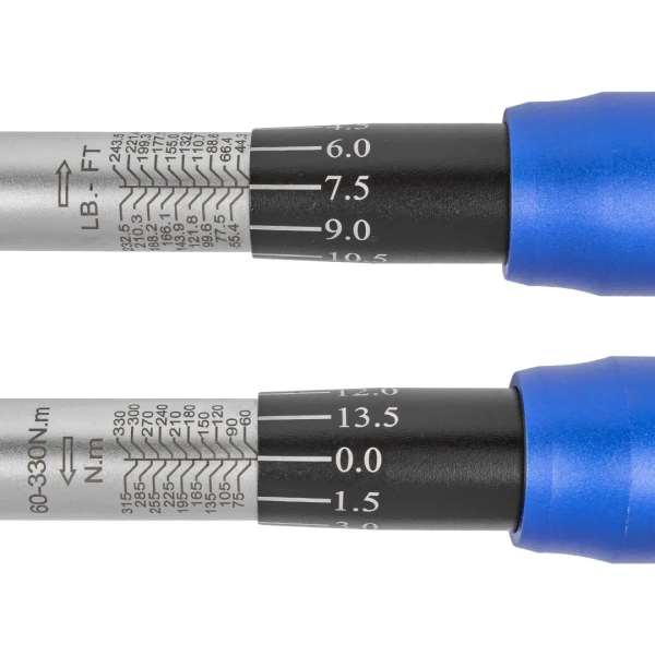 Ключ динамометрический щелчкового типа с быстрой фиксацией 60-330Нм, 1/2''