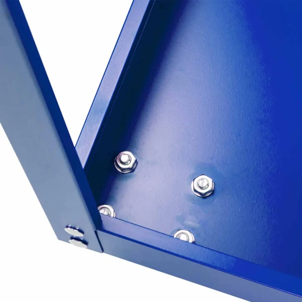 Тележка инструментальная 2-х полочная (350х770х820мм, размеры полок-60х350х700мм)