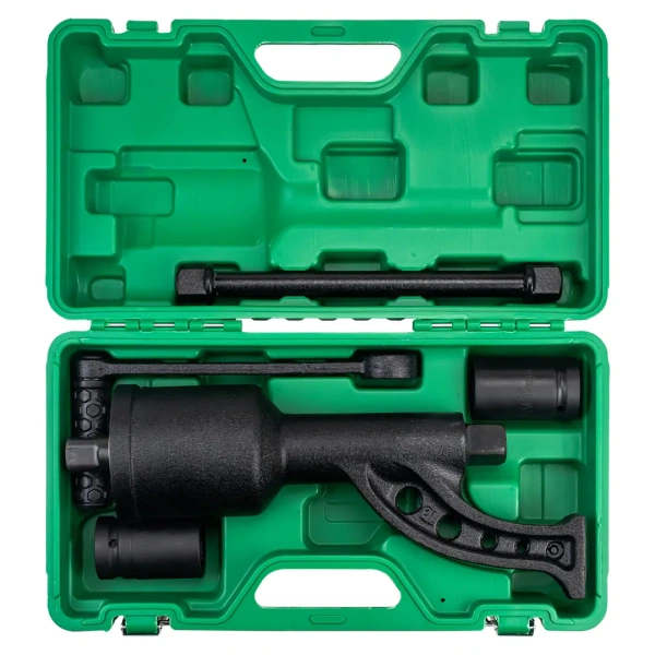 Гайковерт ручной с редуктором 1''(Головки-32мм и 33мм, длина-380мм, передаточное число 1:78, 7800 Н/м)