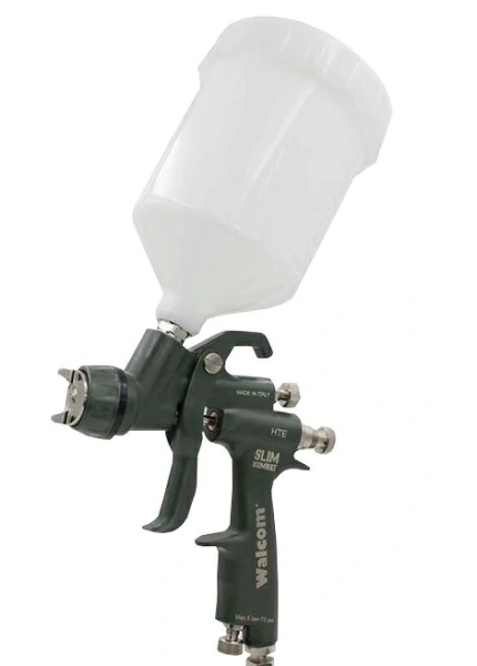 Краскопульт, верхний бачок пластик, без манометра, 1,4мм 802014 SLIM KOMBAT SR HTE