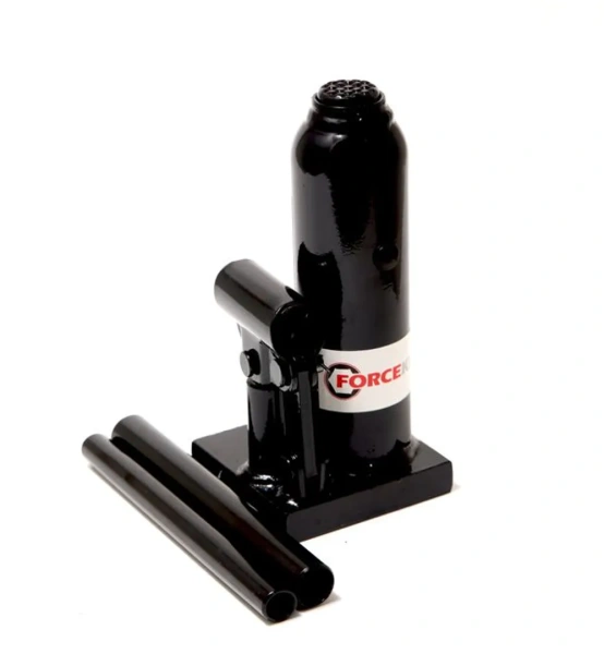 Домкрат бутылочный 2т с клапаном(h min-180мм, h max-333мм, ход штока-105мм, ход винта-48мм),в кейсе