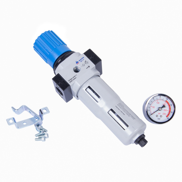 Фильтр влагоотделитель с редуктором МАСТАК 691-41 (1/2", 16 бар)