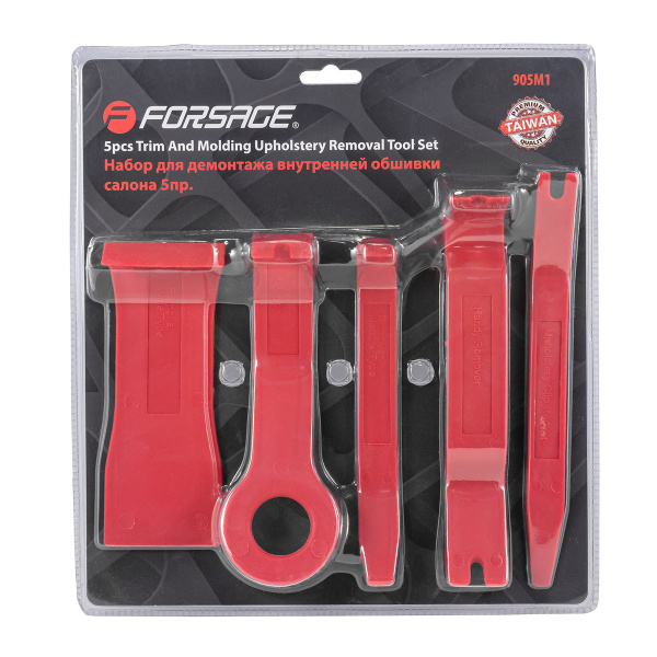 Набор инструментов демонтажа внутренней обшивки салона 5пр., в блистере
