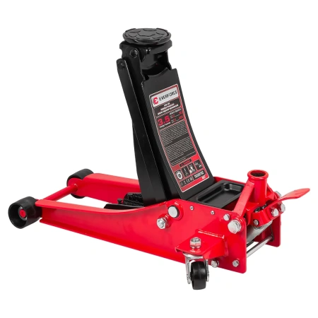 Домкрат подкатной гидравлический 3.5т (h min 80мм, h max 495мм)