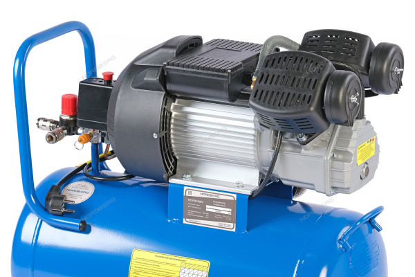 Компрессор поршневой V-образный 220В, ресив. 50л, 360л/мин