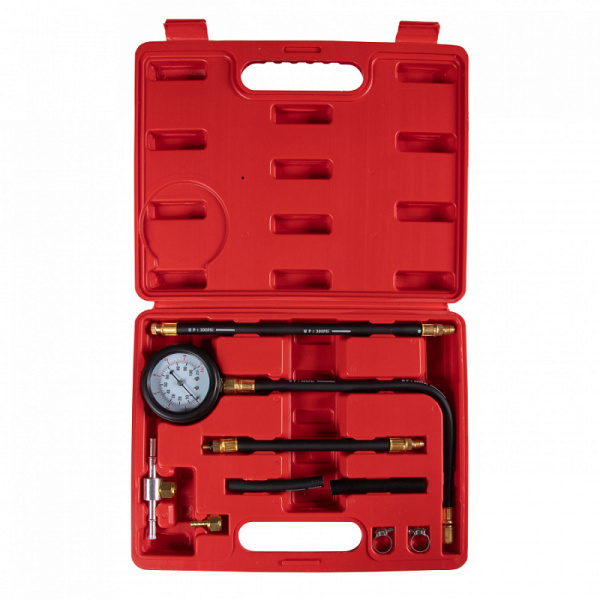 Набор для тестирования топливных систем МАСТАК 120-00009C, кейс, 9 предметов