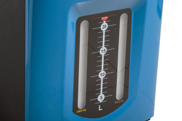 Установка для промывки и замены масла в АКПП синяя/серая NORDBERG CMA35S