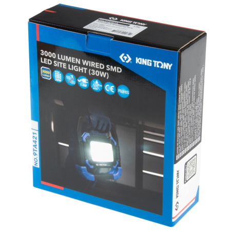 Фонарь-прожектор светодиодный KING TONY 9TA421A (60 элементов, 220 В)