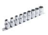 Набор головок торцевых JTC H409E (1/2", TORX, Е10-Е24, 9 предметов)