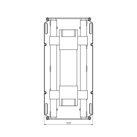 Опорный мост LOW для задних осей