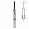 Головка для шуруповерта двенадцатигранная KING TONY 76C11**M, 1/4", 8-24 мм, L = 110 мм