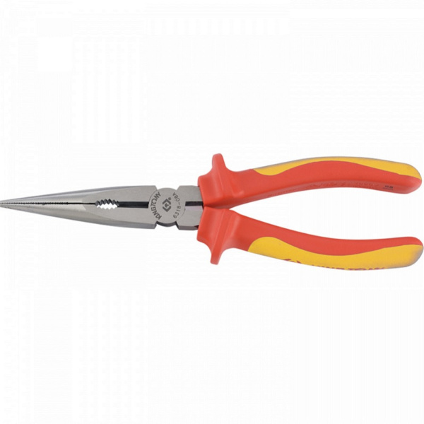 Пассатижи тонконосые KING TONY 6318-08A, 210 мм, диэлектрические